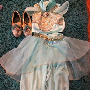 Princess Jasmine Dress with Shoes